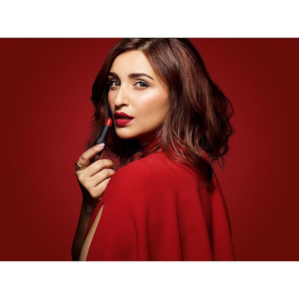 Parineeti Chopra looks nice in a red dress Flipkart