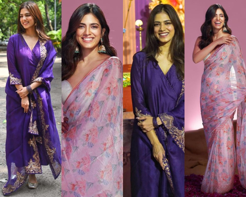 malavika mohanan festive look in anita dongre saree and pink city kurta featured malavika mohanan festive look in anita dongre saree and pink city kurta-featured