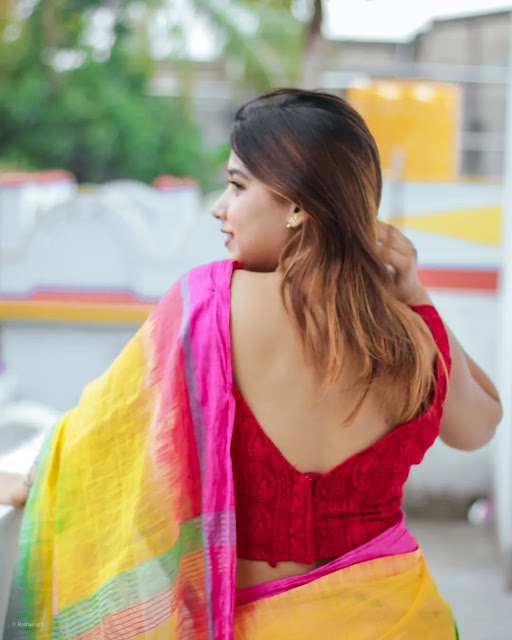 Deepsikha Ghosh Bold Saree Stills Deepsikha Ghosh Bold Saree Stills