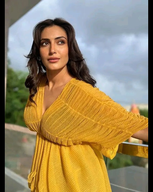 Shivangi Verma posing confidently in her latest glamorous photoshoot.