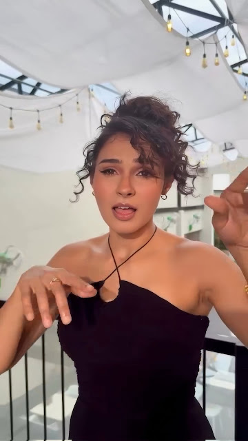 Andrea Jeremiah hot pics in black outfit