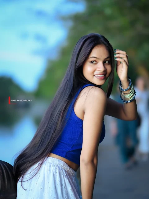 Mallika bold and chic sleeveless outfit photoshoot