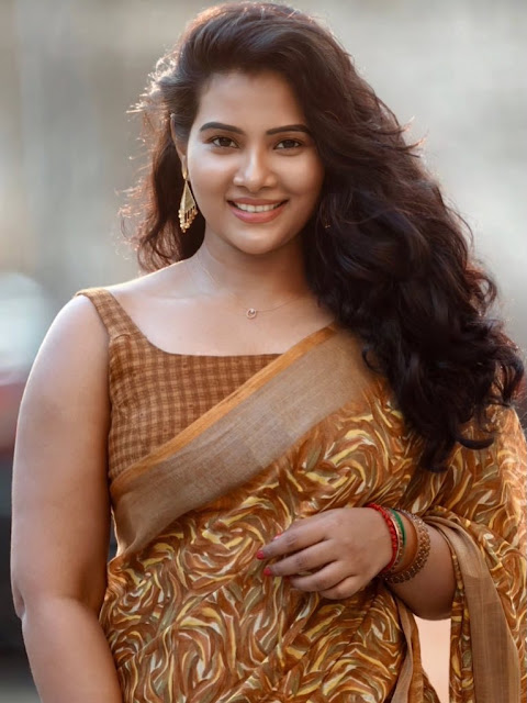 Dhivya Duraisamy latest sleeveless saree hot photos