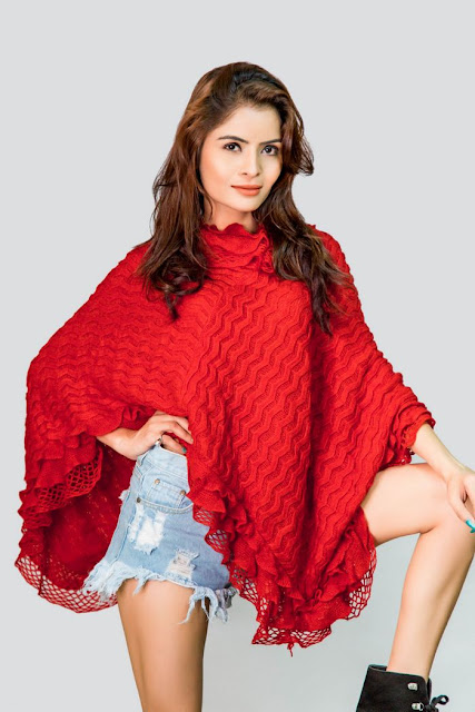 Gehana Vasisth Latest Poses in Red Dress Beauty Gehana Vasisth Latest Poses in Red Dress Beauty