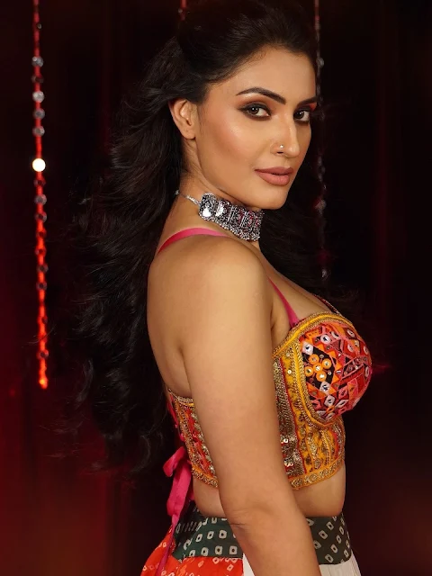 Shivangi Verma hot garba festive pics