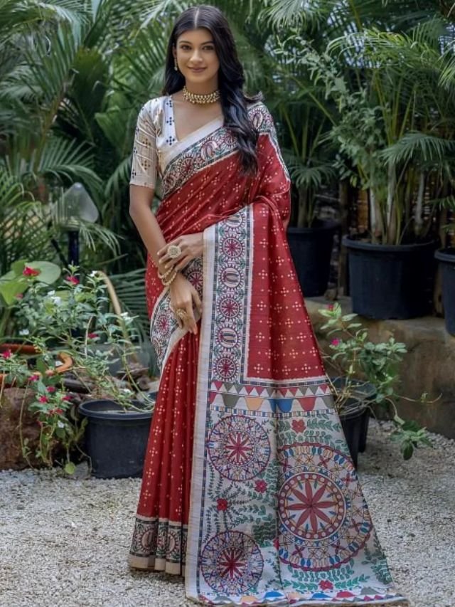 Silk Saree for Wedding Engagement