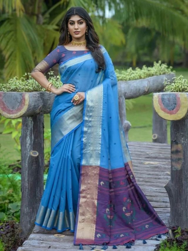 Chanderi Sarees for Wedding Engagement
