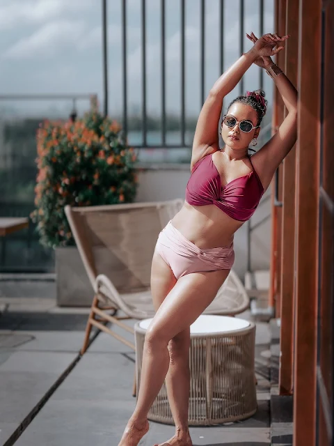 Ammy stylish beachwear fashion look Ammy stylish beachwear fashion look