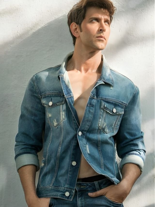 25+ Mens Shirt and Pant Combination Ideas for Every Age Group Hrithik Roshan in Shirt and Jeans Combo