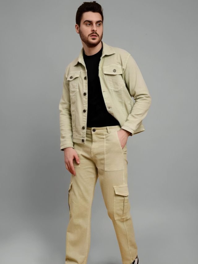 25+ Mens Shirt and Pant Combination Ideas for Every Age Group Shirt with Cargo Pants for Men
