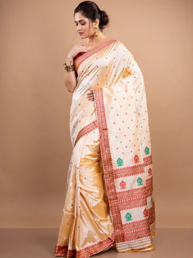 Different Types of Sarees of Different States in India: The Ultimate Guide for Saree Lovers Muga Silk Sarees from Assam