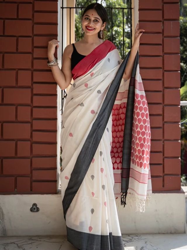 Different Types of Sarees of Different States in India: The Ultimate Guide for Saree Lovers Handloom Cotton Saree from West Bengal