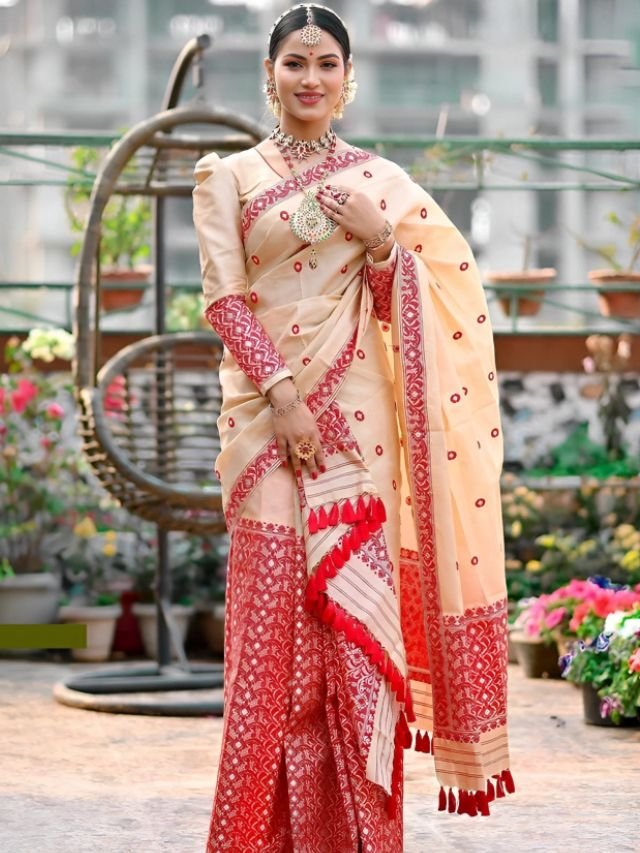 Different Types of Sarees of Different States in India: The Ultimate Guide for Saree Lovers Assamese Mekhela Chador