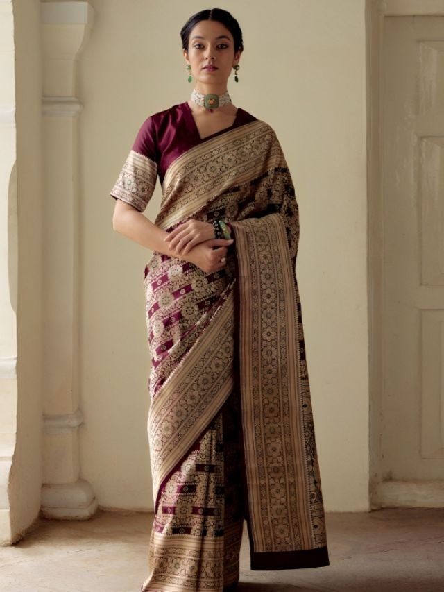 Different Types of Sarees of Different States in India: The Ultimate Guide for Saree Lovers Brocade Design Saree