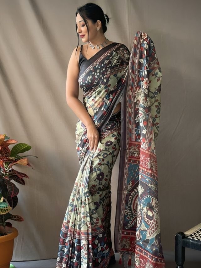 Different Types of Sarees of Different States in India: The Ultimate Guide for Saree Lovers Kalamkari Saree Designs from South India