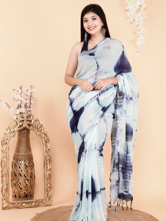 Different Types of Sarees of Different States in India: The Ultimate Guide for Saree Lovers Hand Print Tie Dye Saree
