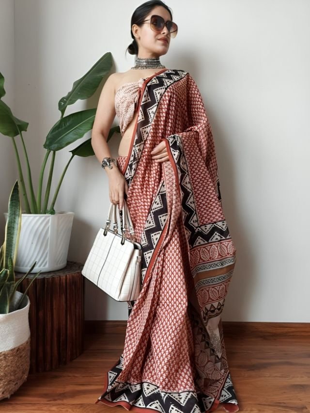 Different Types of Sarees of Different States in India: The Ultimate Guide for Saree Lovers Block Print Saree