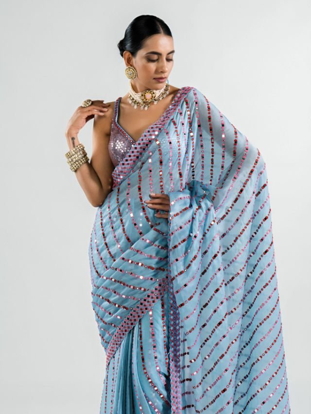 Different Types of Sarees of Different States in India: The Ultimate Guide for Saree Lovers Mirror Work Saree