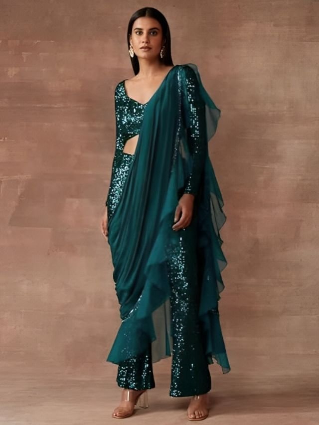 Different Types of Sarees of Different States in India: The Ultimate Guide for Saree Lovers Pant Style Saree