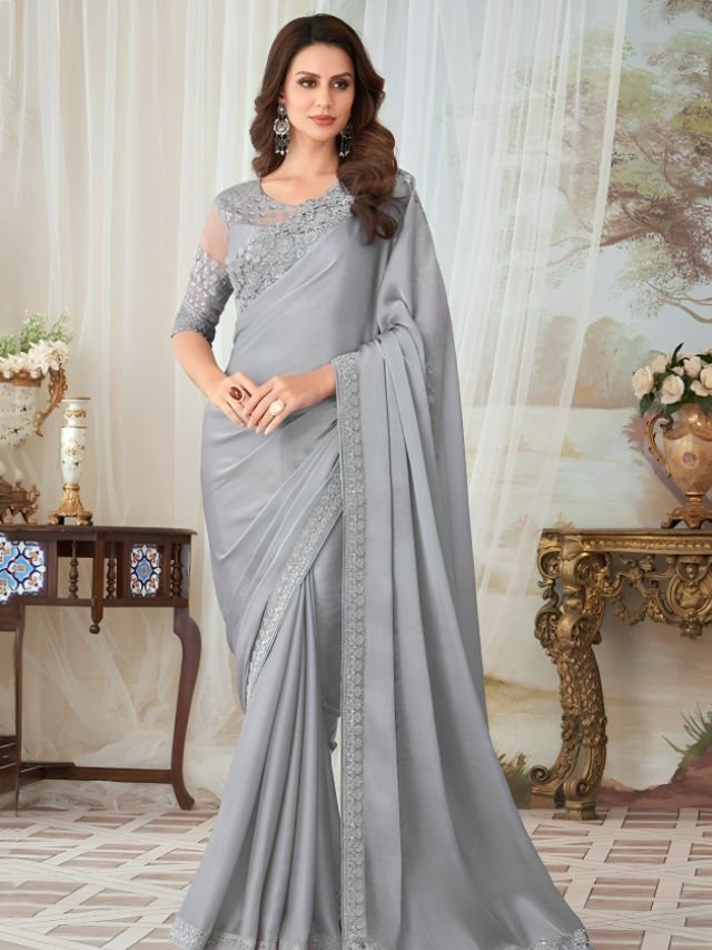 Different Types of Sarees of Different States in India: The Ultimate Guide for Saree Lovers Grey Sarees