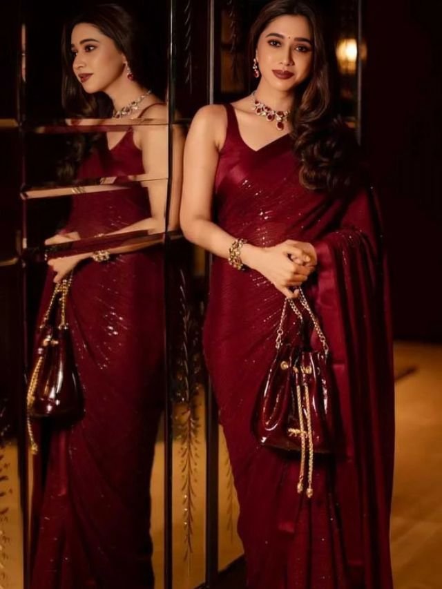 Different Types of Sarees of Different States in India: The Ultimate Guide for Saree Lovers Maroon Color Sarees