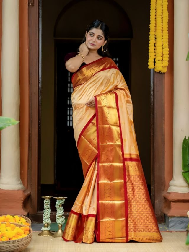 Different Types of Sarees of Different States in India: The Ultimate Guide for Saree Lovers Different Types of Sarees in Red and Golden Sarees