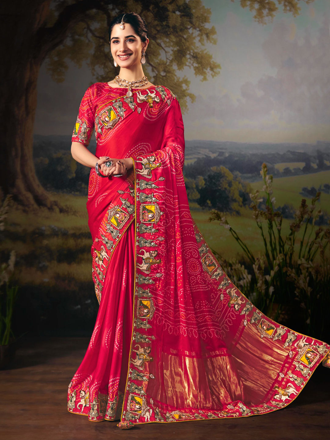 10 Types Of Indian Bridal Sarees Explained (With Prices) India Wedding Saree bridal-saree