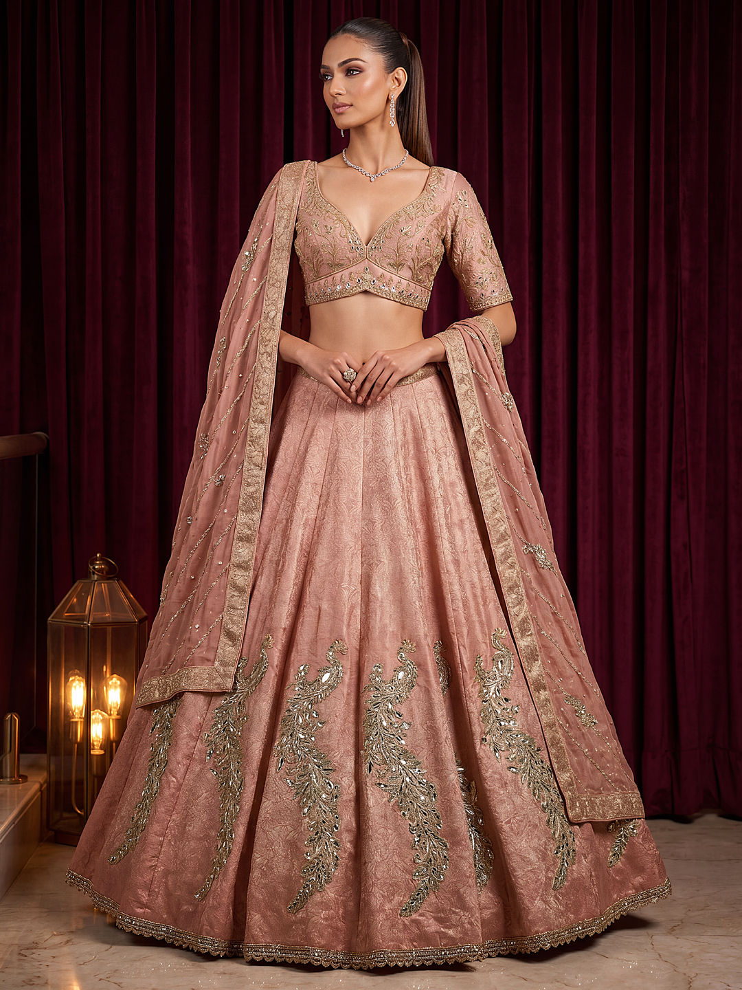 Best Bridal and Party Wear Lehengas: Complete Breakdown India Wedding Saree party-wear-lehenga