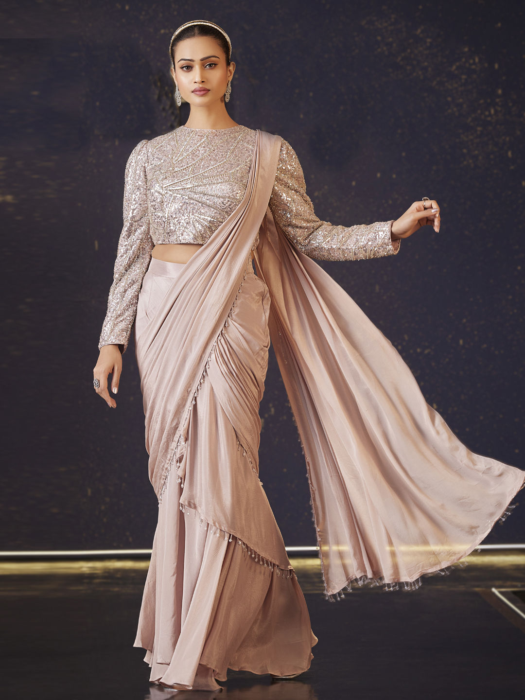 Best Bridal Sarees For Every Wedding Ceremony in USA India Wedding Saree georgette-wedding-readymade-saree