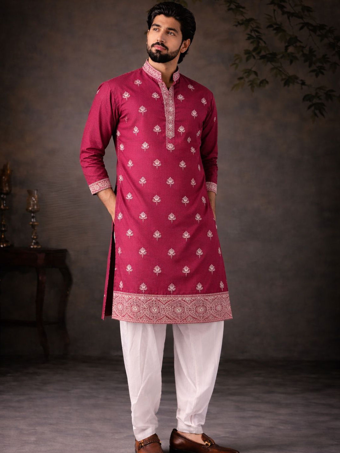 Wedding Fashion For Men: Dhoti Kurta vs Kurta Pyjama India Wedding Saree traditional-kurta-pyjamas