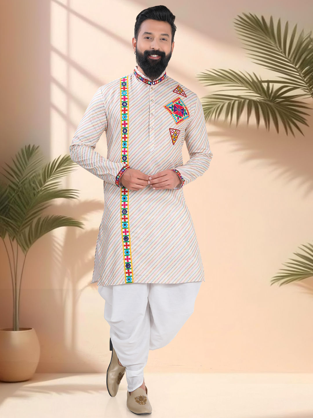 Wedding Fashion For Men: Dhoti Kurta vs Kurta Pyjama India Wedding Saree cotton-dhoti-kurta