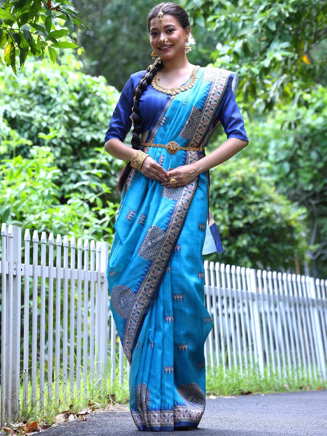 tussar-silk-traditional-saree