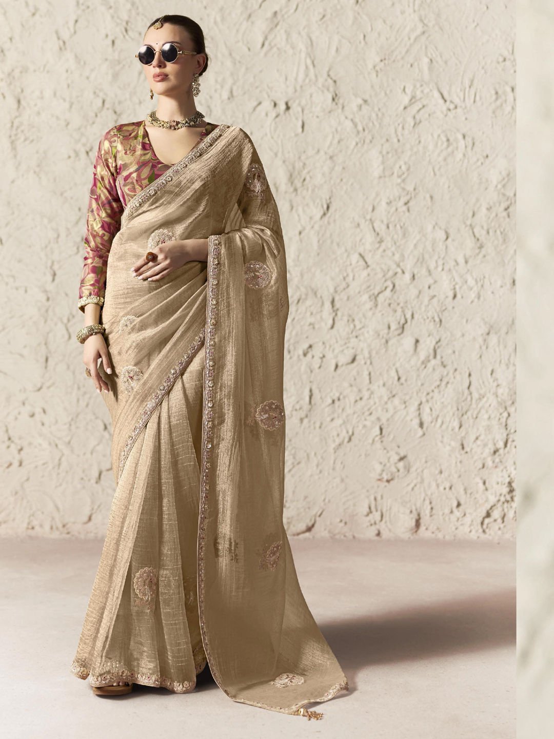 organza-silk-wedding-saree