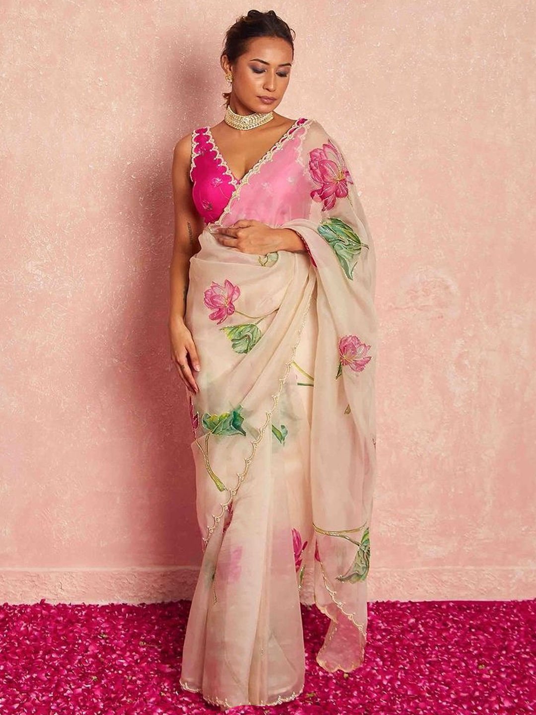 printed-organza-saree