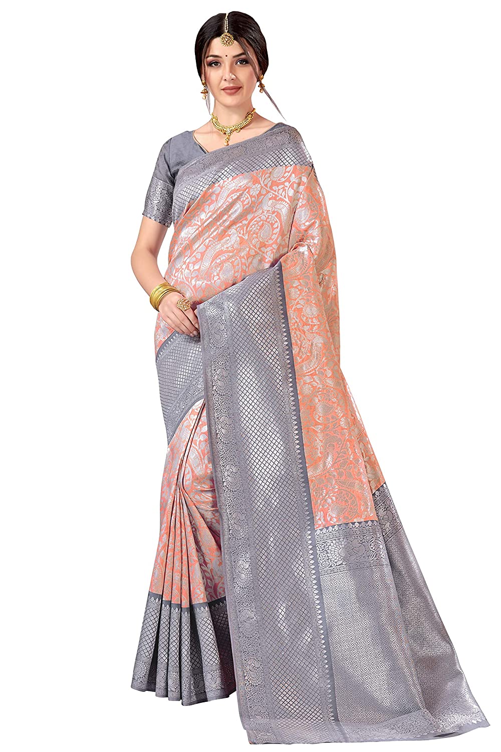 CLOTHAM Women Banarasi Saree CLOTHAM Women’s Banarasi Saree