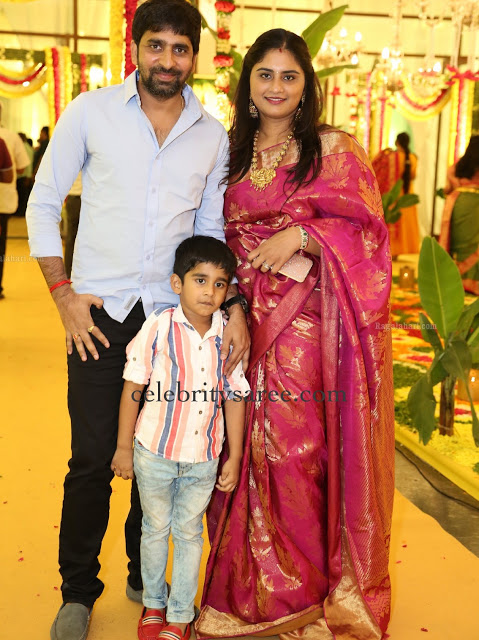 Gopichand Malineni Wife Silk Saree Sarees