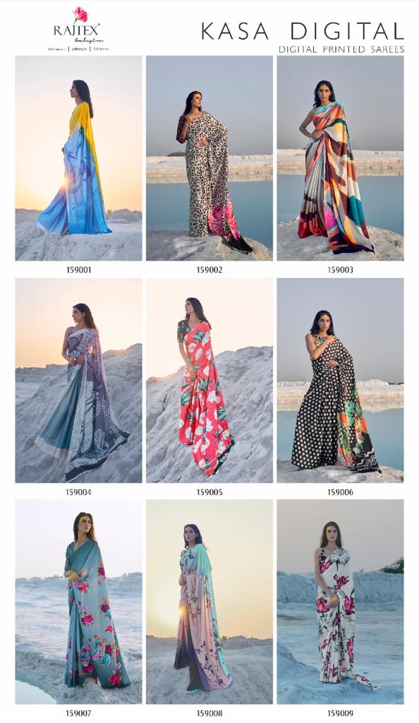 Rajtex Kasa Satin Crepe Digital Printed Sarees Rajtex Kasa Satin Crepe Digital Printed Sarees Sarees