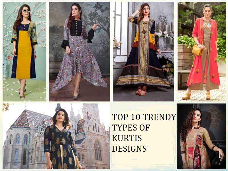 High 10 Stylish Sorts of Kurtis Designs Sarees and ladies wear