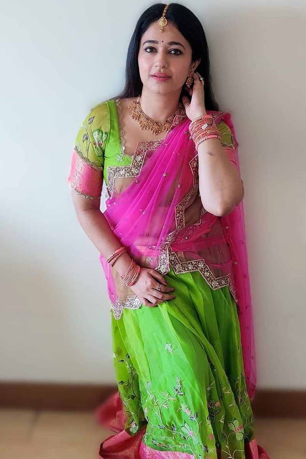 Actress Poonam Bajwa Latest Photos in Half Saree Celebrity Sarees