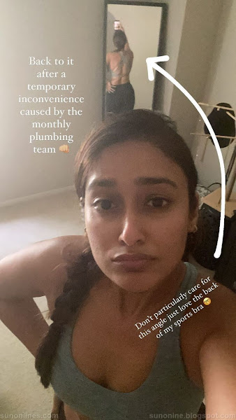 Ileana D’Cruz beautiful back Flipkart