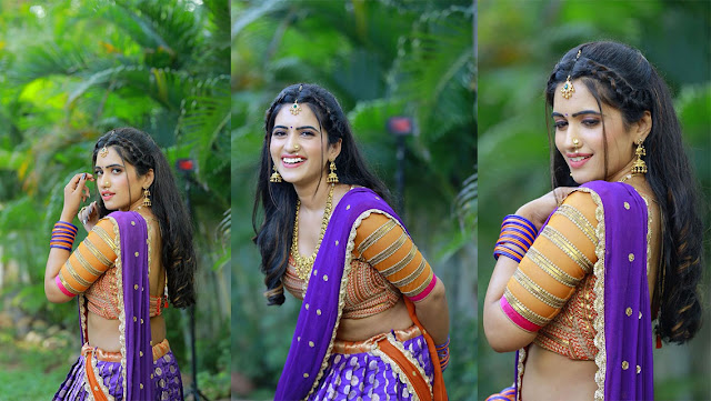 Model Actress Sravanthi Prashanth Latest Hot Photos Celebrity Sarees