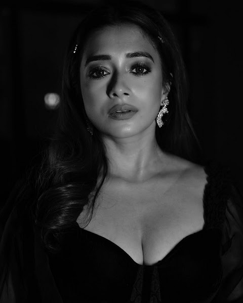 Tina Datta's Incredible Cliks in a Black Dress Flipkart