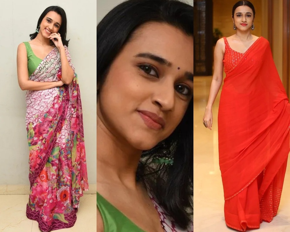 2 Times Namrata Darekar rocked magnificent sarees for “Sebastian PC 524” promotions! Celebrity Sarees