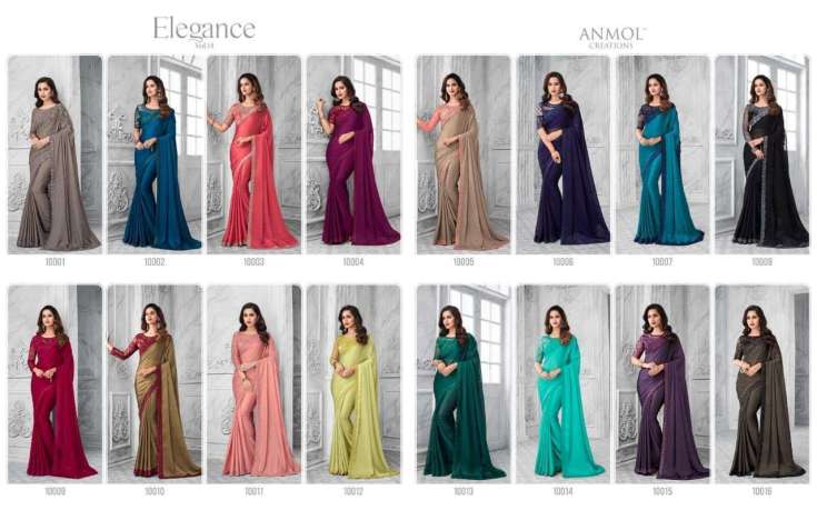 Anmol Elegance Designer Saree Vol 14 Anmol Elegance Designer Saree Vol 14 Womens Fashion