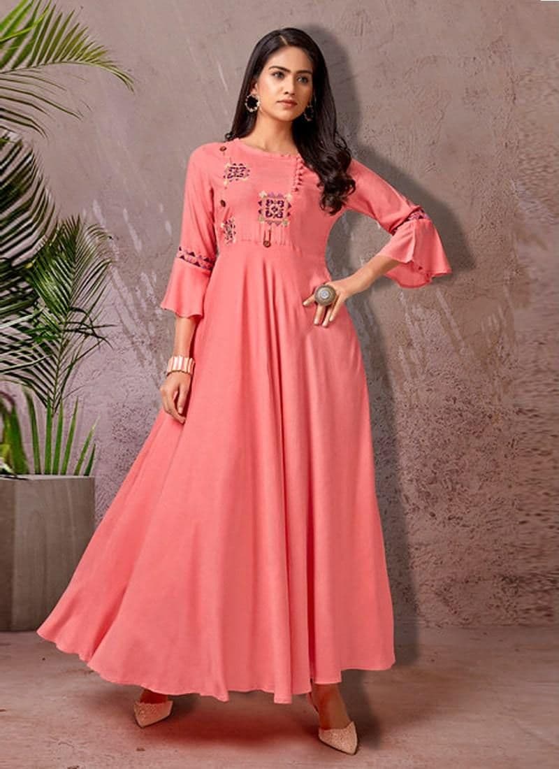 Looking For The Top Voguish Kurti Design Collections For This Eid? Ethnic Fashion wear