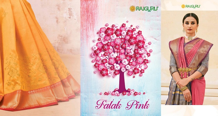 Rajguru Falak Pink Saree Wholesale Rajguru Falak Pink Saree Wholesale Womens Fashion