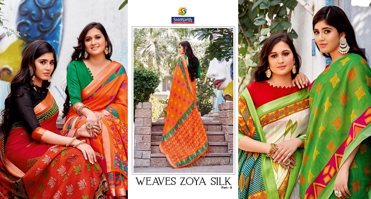 Siddhanth Weaves Zoya Silk Sarees Sarees