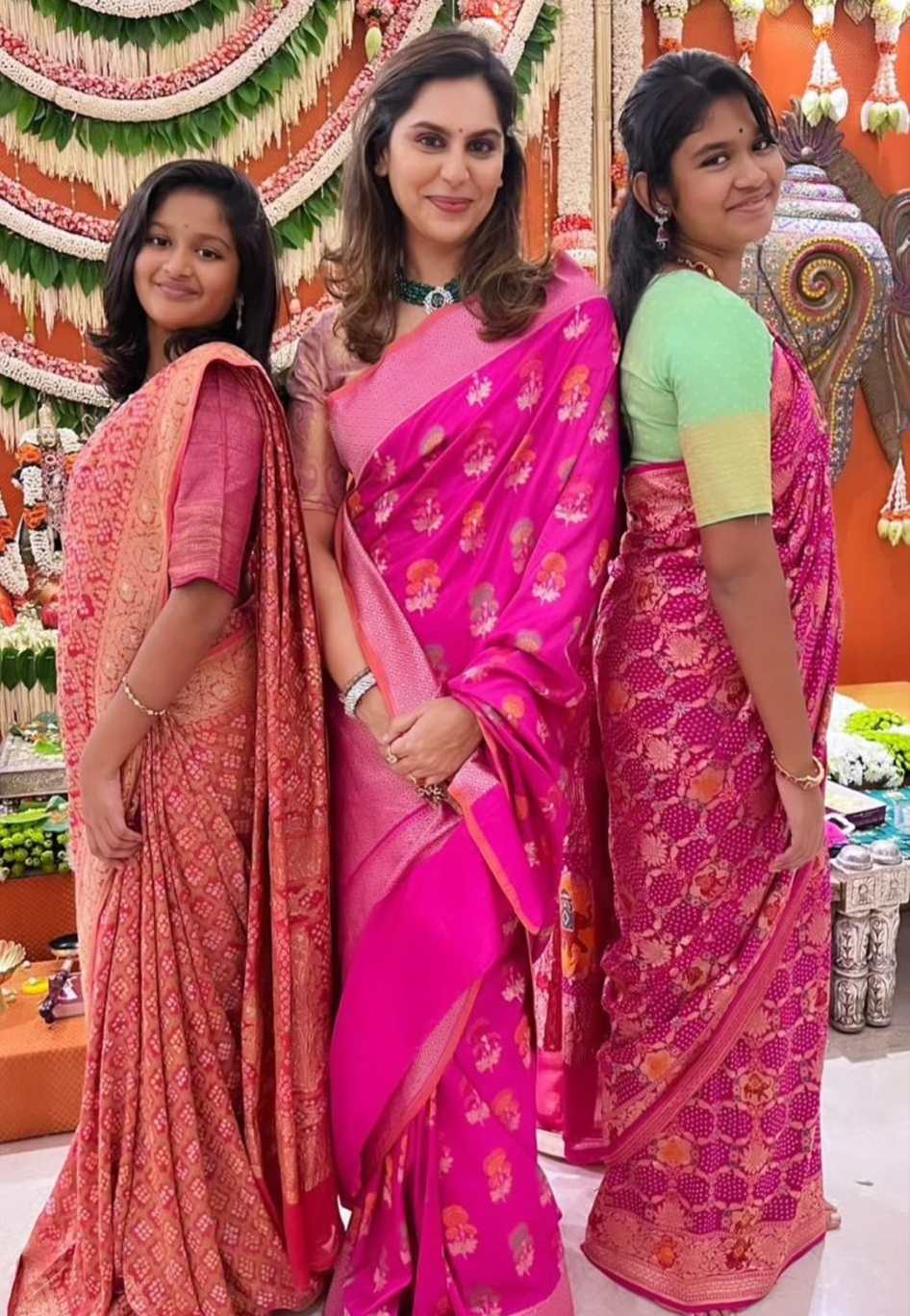A sneak-peek into Upasana Konidela’s Dussehra celebrations! Celebrity Sarees