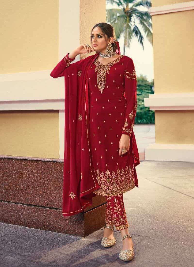 13 Trendy New Arrival Salwar Suits to Chic Up This Season Sarees
