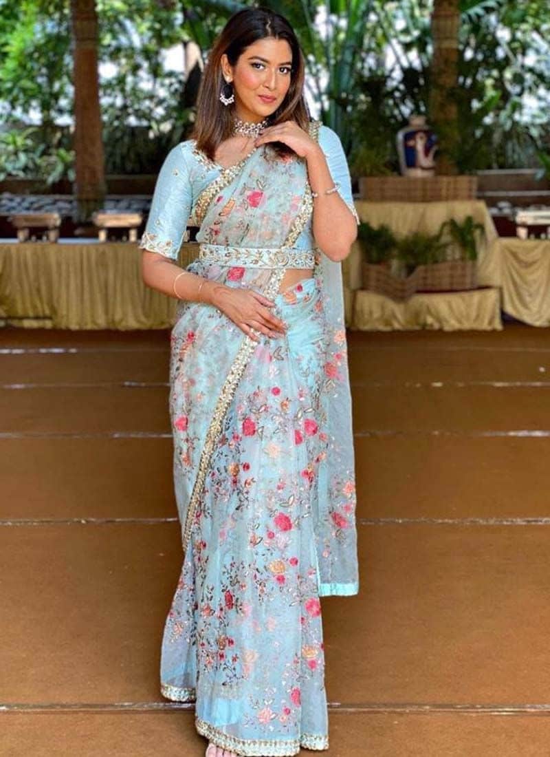 7 Trendy New Arrival Sarees to Glam Up This Wedding Season Ethnic Fashion wear